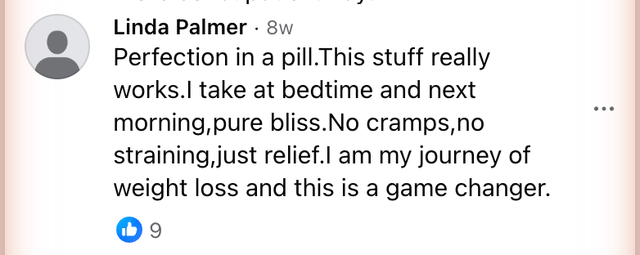 Source Facebook comment about GLP-1 SOS