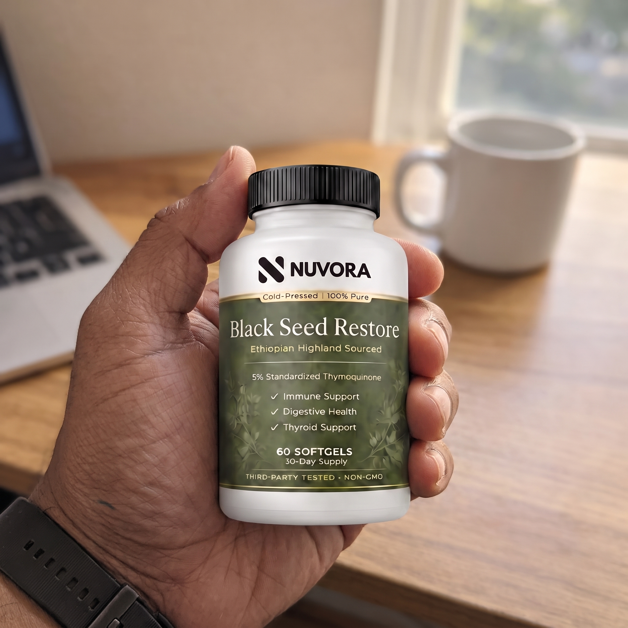 Black Seed Restore bottles