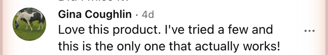 Source Facebook comment about GLP-1 SOS