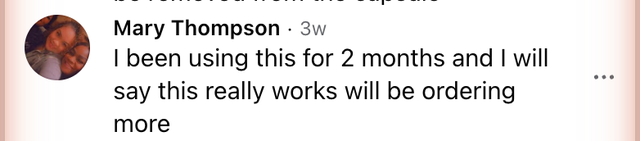 Source Facebook comment about GLP-1 SOS
