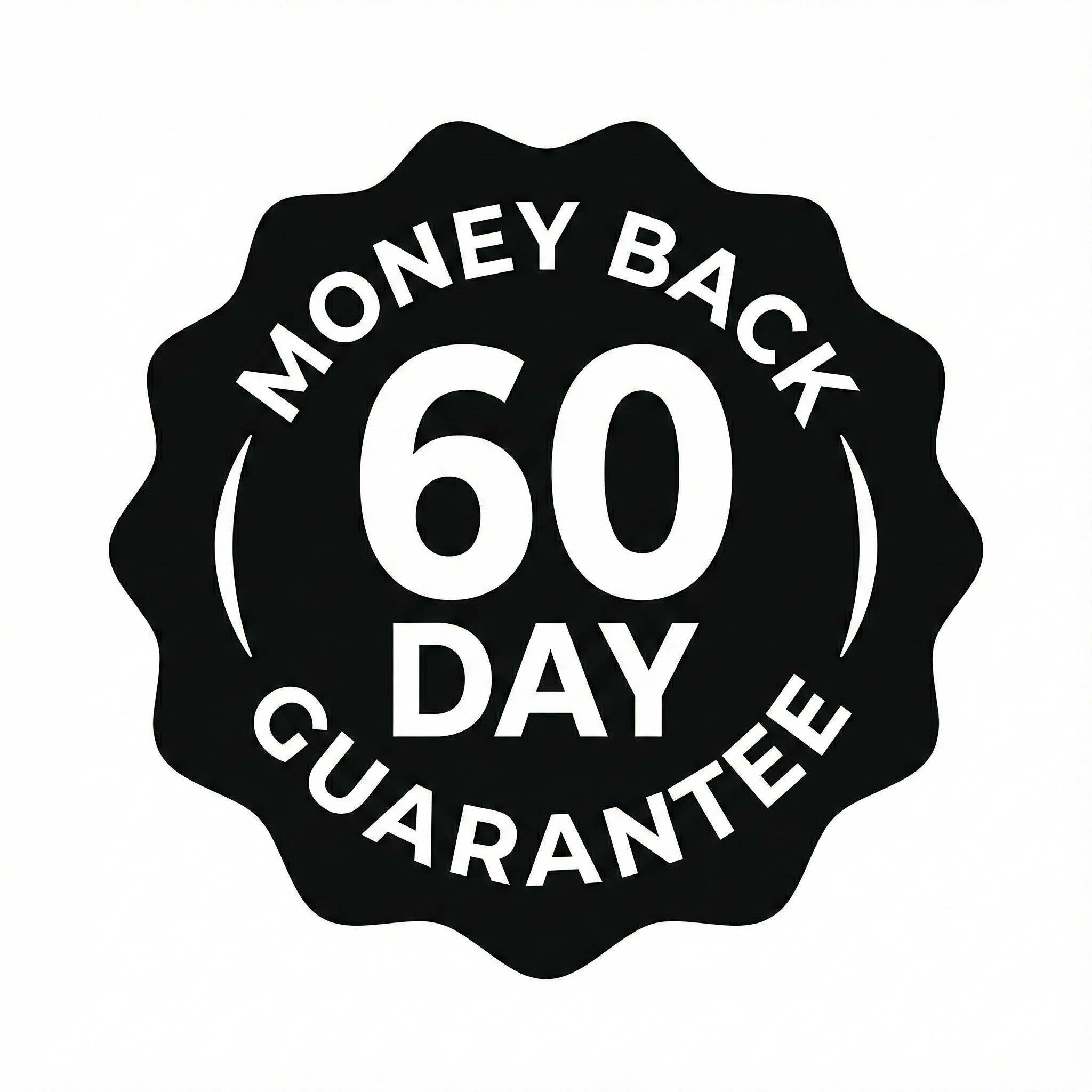 60-day money-back guarantee