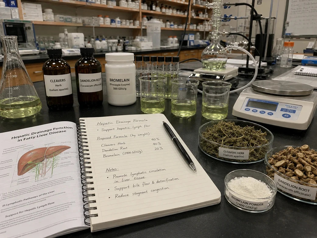 Laboratory formulation work