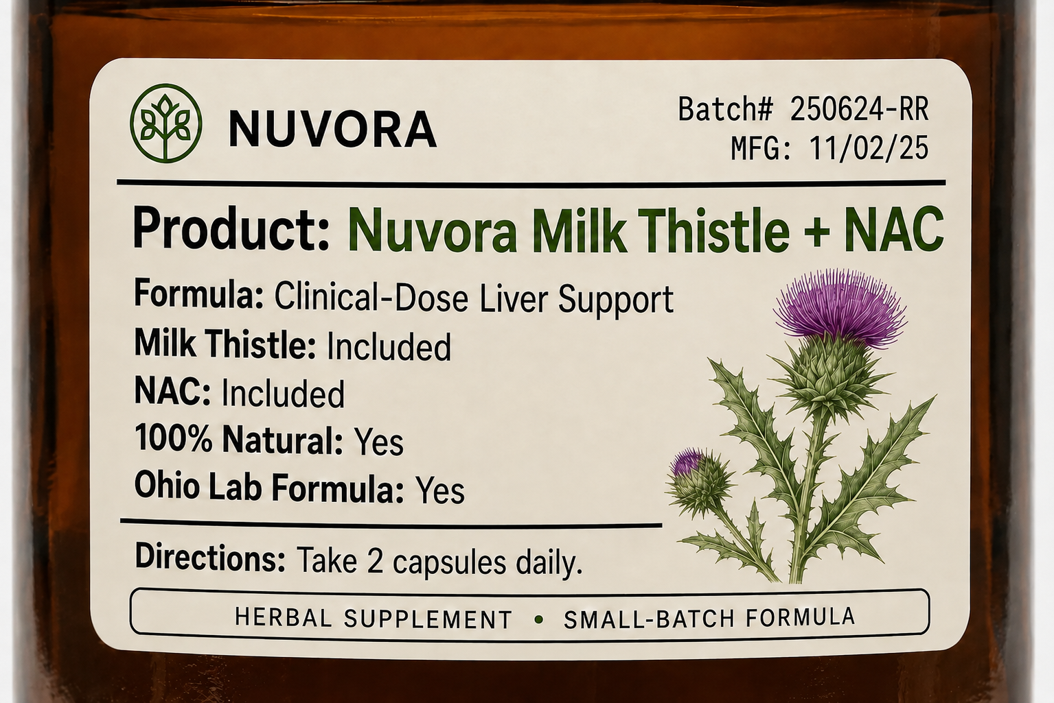 Nuvora Lymph Flow formula