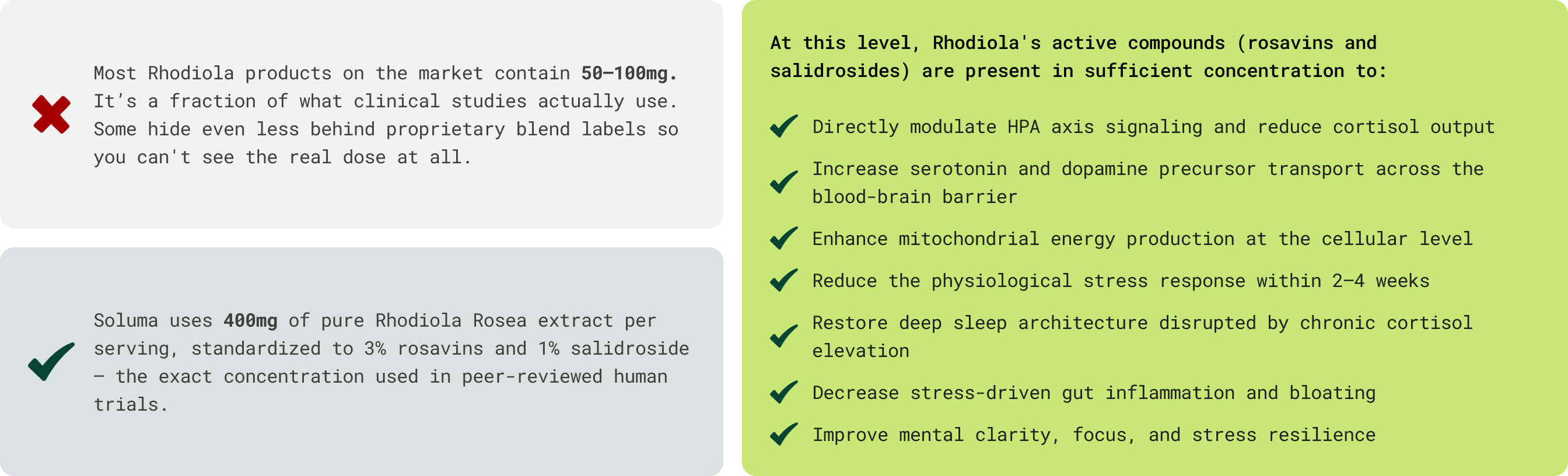 Rhodiola Restore information