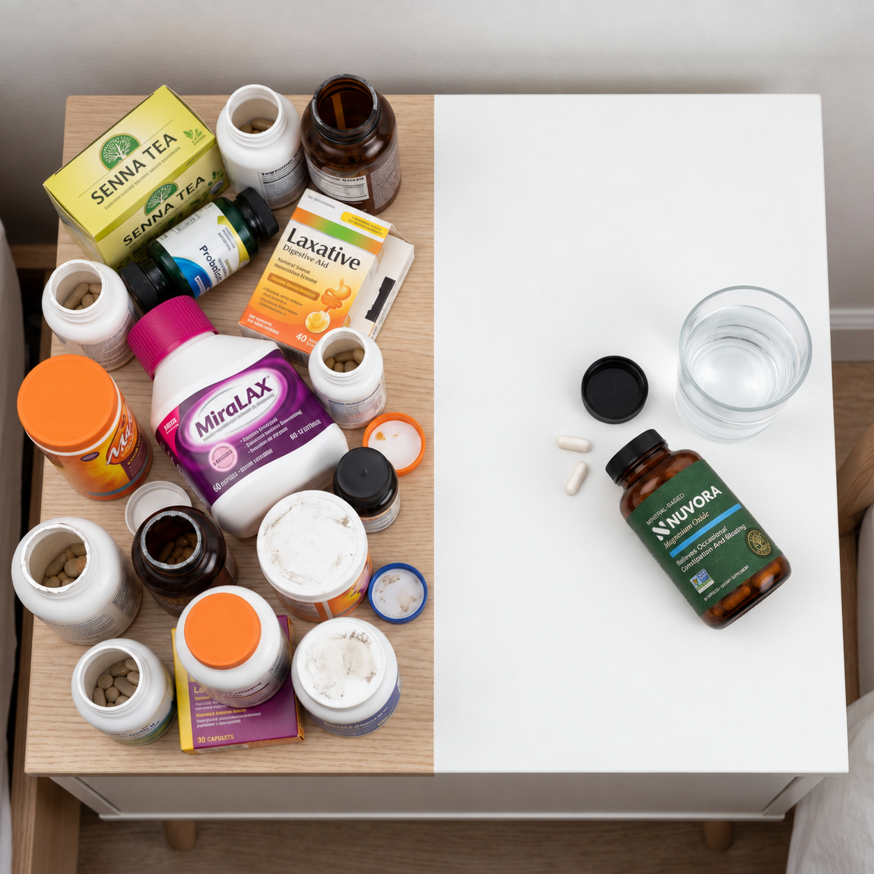 Why common constipation remedies can miss the water problem